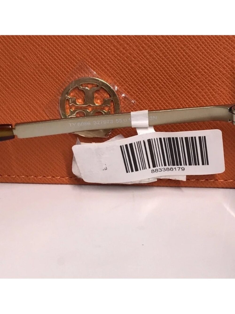 ✨ New Authentic Tory Burch TY6086 55-X Brown & Gold Sunglasses ✨ - Picture 5 of 8
